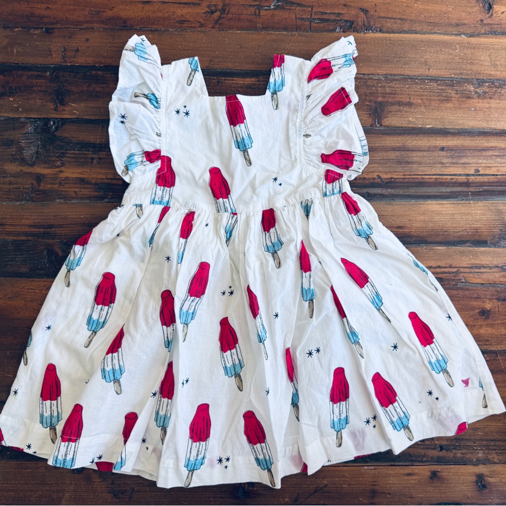 Pink Chicken Bomb Pop Print Dress - Picture 5 of 8